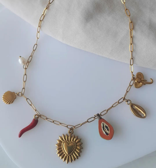 Collier Papaya