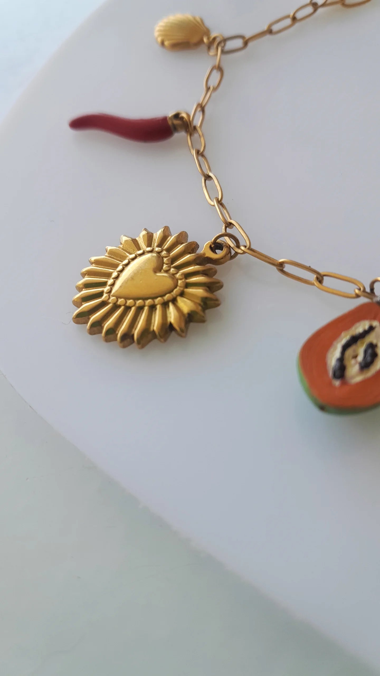 Collier Papaya