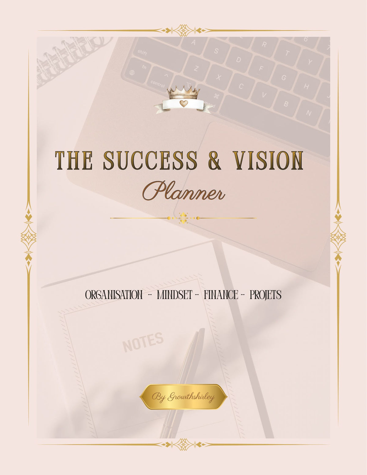 The Success & Vision : Le planner by Shirley, planner Peach Banana