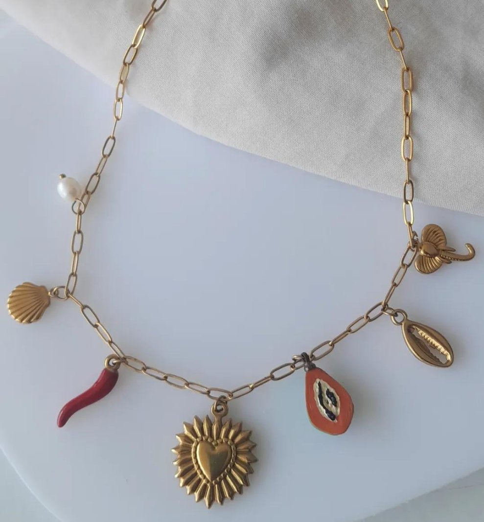 Collier Papaya