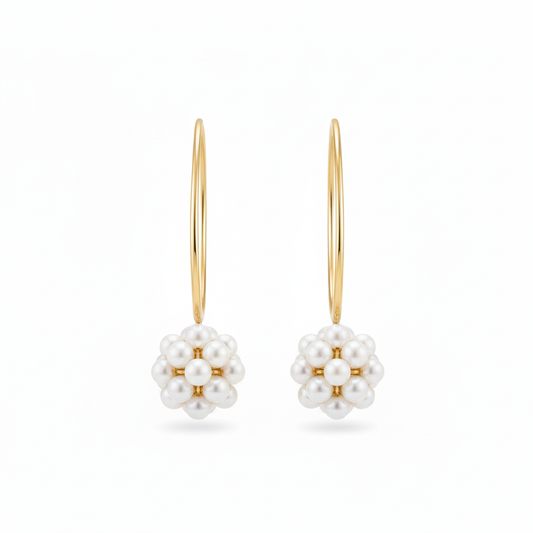 BO Line perles fond blanc