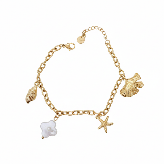 Bracelet Key West fond blanc
