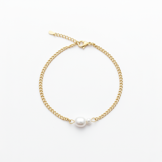 Bracelet Lady fond blanc
