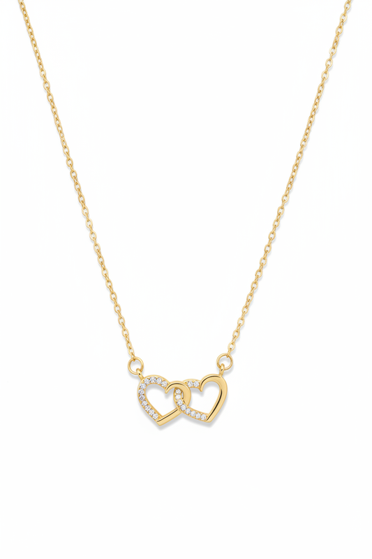 Collier Lía fond blanc