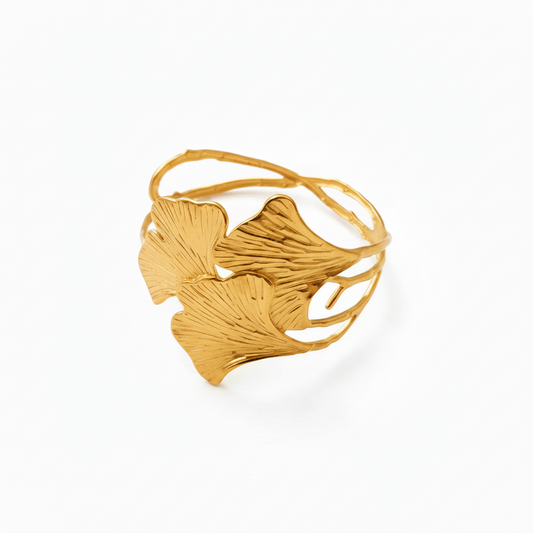 Manchette Lotus dorée intensifiée