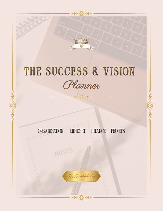 The Success & Vision : Le planner by Shirley, planner Peach Banana