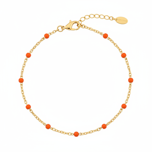 Sofia Orange fond blanc